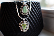 Load image into Gallery viewer, Snowville Variscite Sterling Silver Pendant