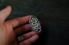 Load image into Gallery viewer, Snake Adjustable Bracelet with Swarovski Crystal
