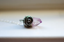 Load image into Gallery viewer, Veracruz Amethyst Evil Eye Necklace