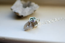 Load image into Gallery viewer, Evil Eye Phantom Quartz Pendant