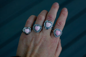 Queen Conch Heart Ring - Size 7