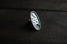 Load image into Gallery viewer, Inlay Snake Ring - Size 8