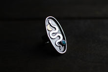 Load image into Gallery viewer, Inlay Snake Ring - Size 8