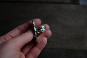 Inlay Snake Ring - Size 8