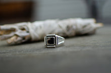 Load image into Gallery viewer, Dendritic Agate Ring in Sterling Silver - Size 7.5