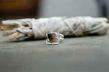 Load image into Gallery viewer, Dendritic Agate Ring in Sterling Silver - Size 5