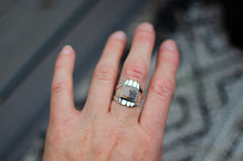 Load image into Gallery viewer, Dendritic Agate Ring in Sterling Silver - Size 7
