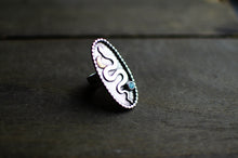 Load image into Gallery viewer, Inlay Snake Ring - Size 6