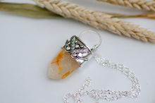 Load image into Gallery viewer, Golden Healer Quartz Talisman Pendant