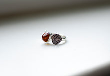 Load image into Gallery viewer, Amber Ring Stacker - Size 6